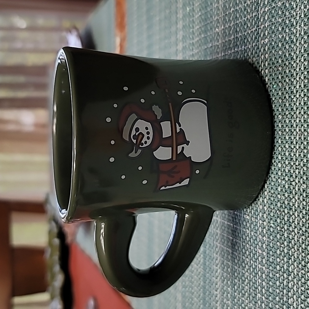 Life is Good, Christmas Green, Snowman